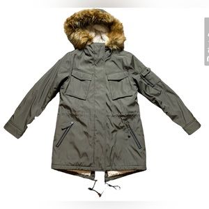 S13 New York‎ 🫒 Faux Fur Trim Parka